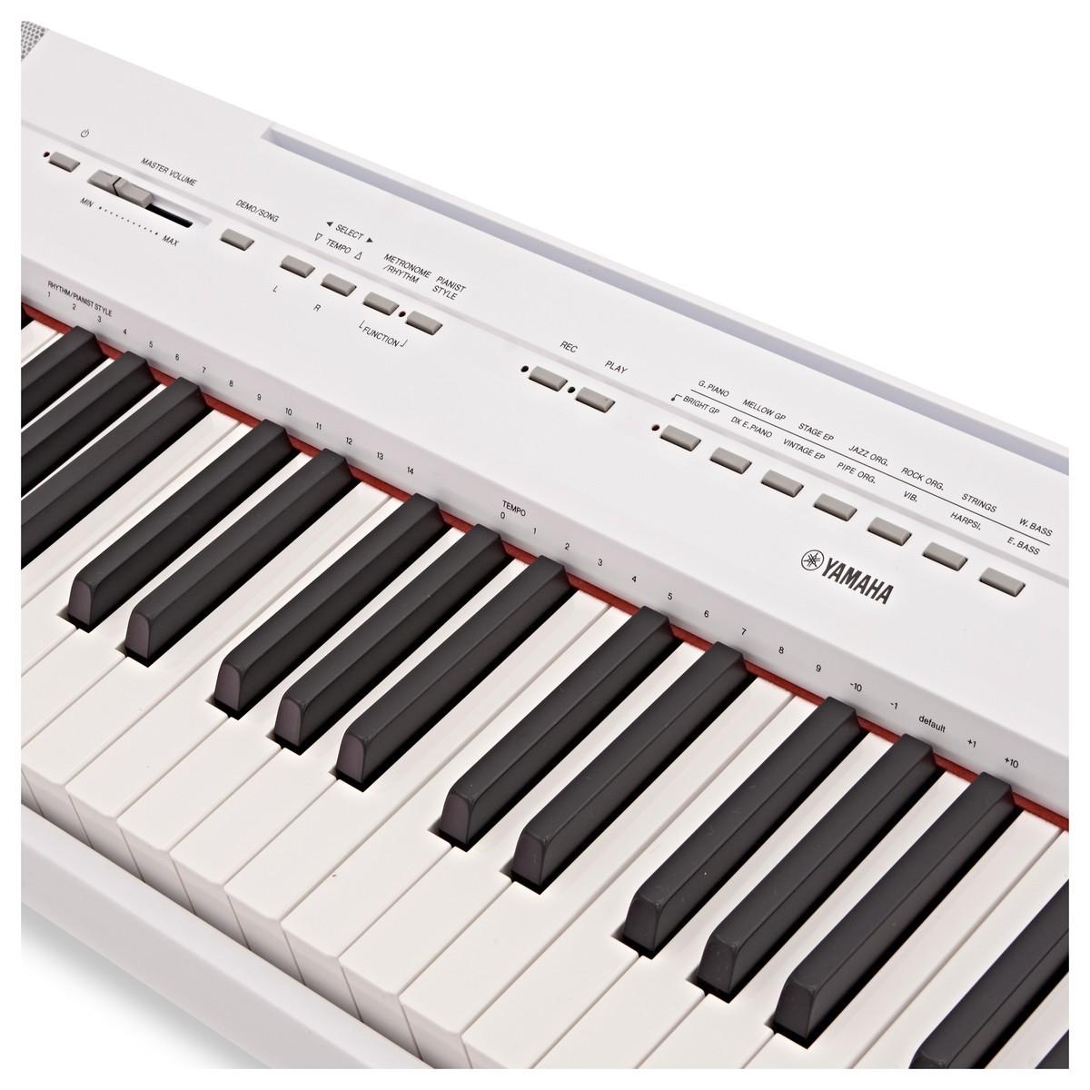 Цифровое пианино Yamaha P-115WH, цена, характеристики
